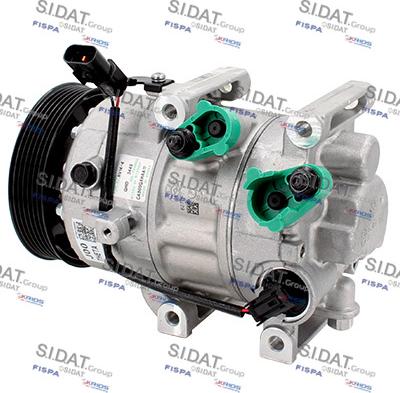 Sidat 1.9164 - Компресор, кондиціонер autocars.com.ua