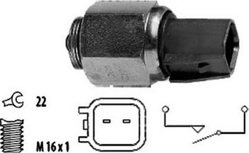 Sidat 3.234237 - Датчик, переключатель, фара заднего хода autodnr.net