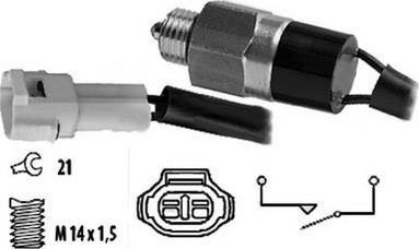Sidat 3.234270 - Датчик, контактний перемикач, фара заднього ходу autocars.com.ua