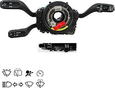 Sidat 430825 - Вимикач на рульовій колонці autocars.com.ua