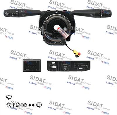 Sidat 431311 - Вимикач на рульовій колонці autocars.com.ua