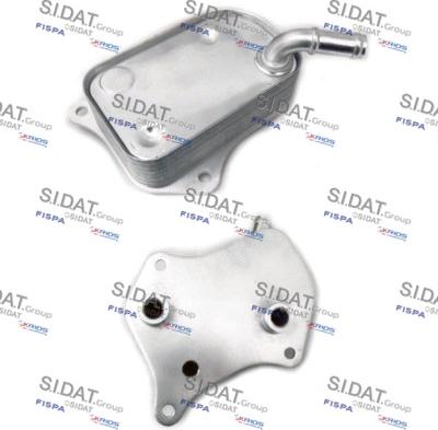 Sidat 590074 - Масляный радиатор, двигательное масло autodnr.net