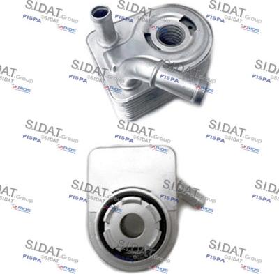 Sidat 590093 - Масляный радиатор, двигательное масло autodnr.net