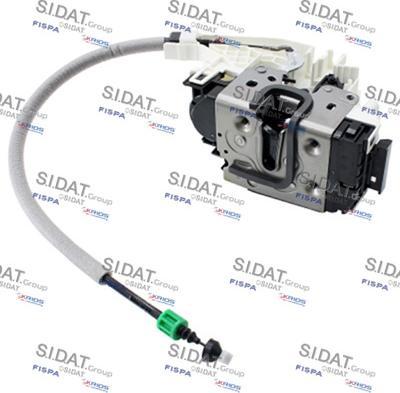 Sidat 610727A2 - Замок двери avtokuzovplus.com.ua