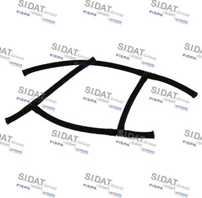 Sidat 83.6036A2 - Шланг, витік палива autocars.com.ua