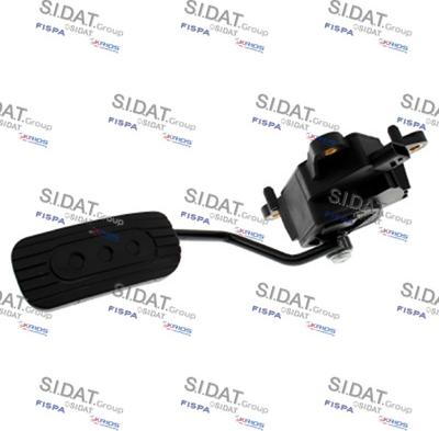 Sidat 84.2140A2 - Комплект педалі керування подачею палива autocars.com.ua