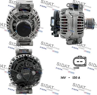 Sidat A12BH0141 - Генератор autodnr.net