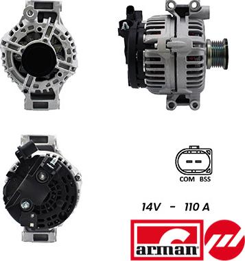 Sidat A12BH0328AS - Генератор avtokuzovplus.com.ua