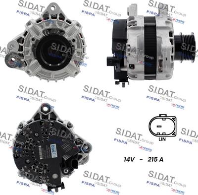 Sidat A12BH0442 - Генератор autodnr.net