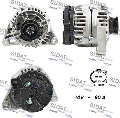 Sidat A12BH0499A2 - Генератор autodnr.net