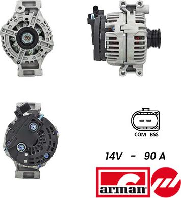 Sidat A12BH0768AS - Генератор avtokuzovplus.com.ua