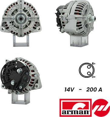 Sidat A12BH1059AS - Генератор avtokuzovplus.com.ua