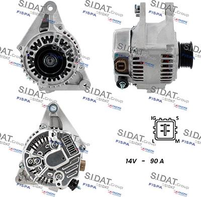 Sidat A12DE1340A2 - Генератор autodnr.net