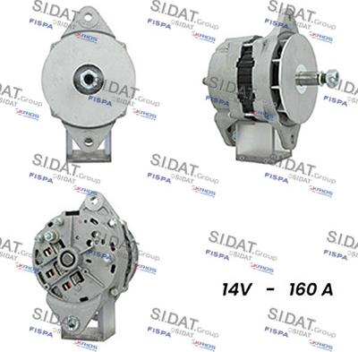 Sidat A12DR1100A2 - Генератор autocars.com.ua