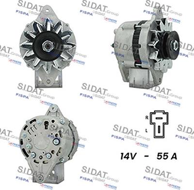 Sidat A12HT1123A2 - Генератор autocars.com.ua