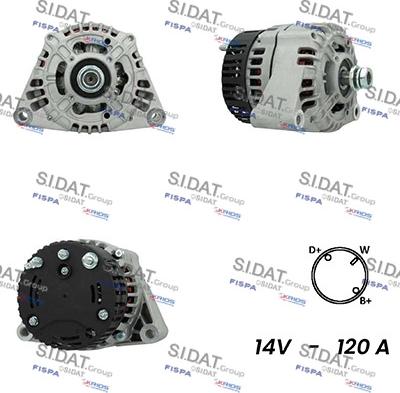 Sidat A12ML1002 - Генератор autocars.com.ua