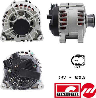 Sidat A12VA0156AS - Генератор avtokuzovplus.com.ua