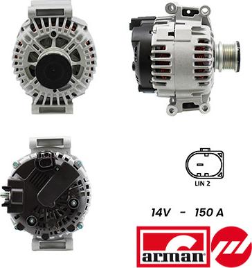 Sidat A12VA0416AS - Генератор avtokuzovplus.com.ua