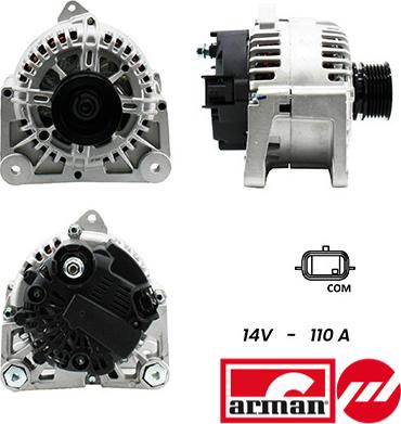 Sidat A12VA0422AS - Генератор autocars.com.ua