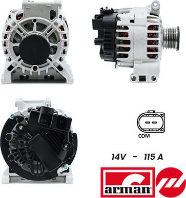 Sidat A12VA0946AS - Генератор avtokuzovplus.com.ua