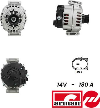 Sidat A12VA0968AS - Генератор autocars.com.ua