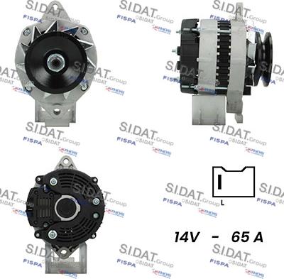 Sidat A12VA1084A2 - Генератор avtokuzovplus.com.ua