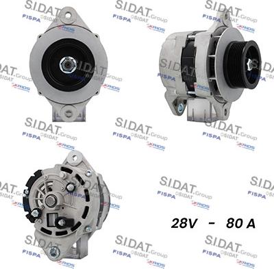 Sidat A24DR0005 - Генератор autocars.com.ua