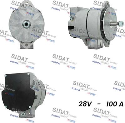 Sidat A24DR0013A2 - Генератор autocars.com.ua