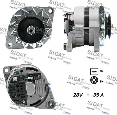 Sidat A24MA0001A2 - Генератор autodnr.net