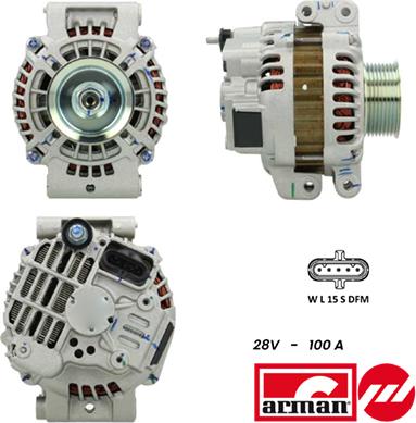 Sidat A24MH0111AS - Генератор autocars.com.ua