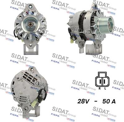 Sidat A24MH0146A2 - Генератор autocars.com.ua