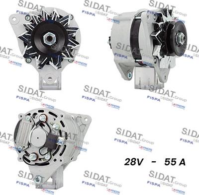 Sidat A24ML0012A2 - Генератор autocars.com.ua