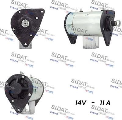 Sidat D12EF0001A2 - Генератор autocars.com.ua