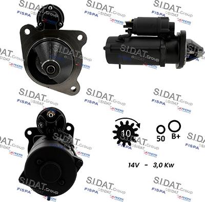 Sidat S12ML0370 - Стартер autodnr.net