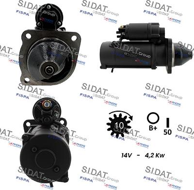 Sidat S12ML0970 - Стартер autodnr.net