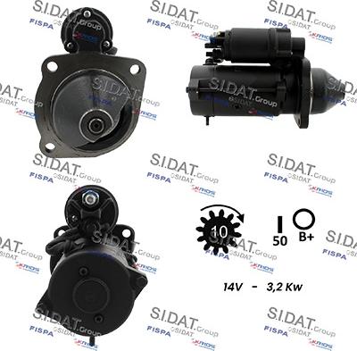 Sidat S12ML0975 - Стартер autodnr.net