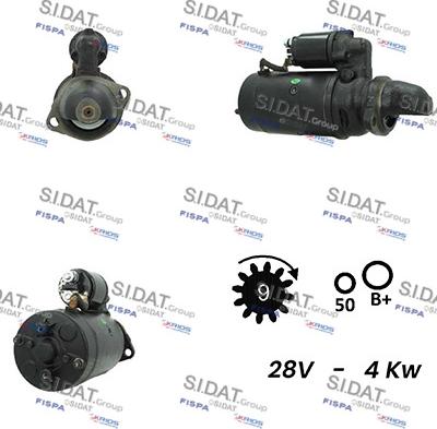 Sidat S24BH0035A2 - Стартер autodnr.net