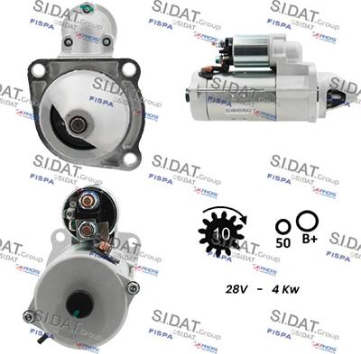 Sidat S24BH0049A2 - Стартер autodnr.net