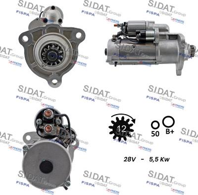 Sidat S24BH0123A2 - Стартер autodnr.net