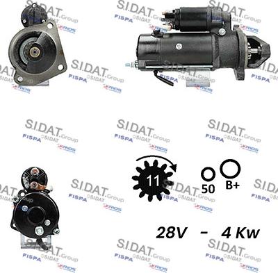 Sidat S24ML0149A2 - Стартер autodnr.net