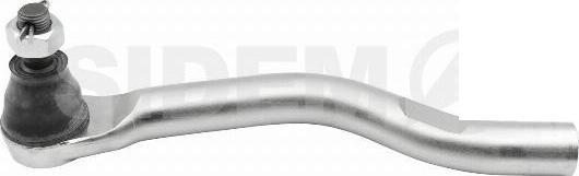Sidem 47232 - Наконечник рульової тяги, кульовий шарнір autocars.com.ua