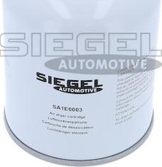 Siegel Automotive SA1E0003 - Патрон осушителя воздуха, пневматическая система autodnr.net