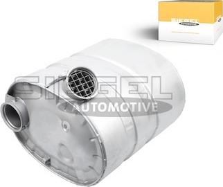 Siegel Automotive SA4J0065 - Середній / кінцевий глушник ОГ autocars.com.ua