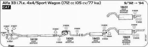 Sigam 018004 - Прокладка, труба вихлопного газу autocars.com.ua