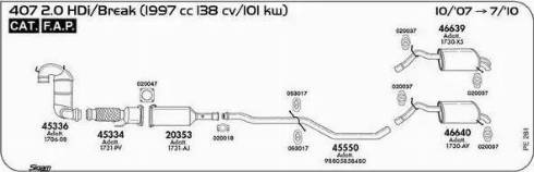 Sigam 020047 - Прокладка, труба вихлопного газу autocars.com.ua