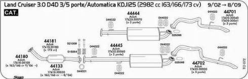 Sigam 025066 - Кільце ущільнювача, труба вихлопного газу autocars.com.ua