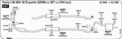 Sigam 044026 - Кільце ущільнювача, труба вихлопного газу autocars.com.ua