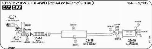 Sigam 023026 - Пружина, глушник autocars.com.ua