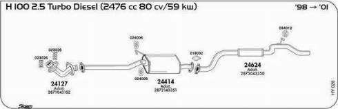 Sigam 023026 - Пружина, глушник autocars.com.ua