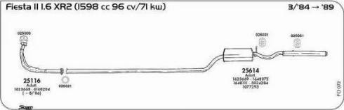 Sigam 025021 - Кільце ущільнювача, труба вихлопного газу autocars.com.ua